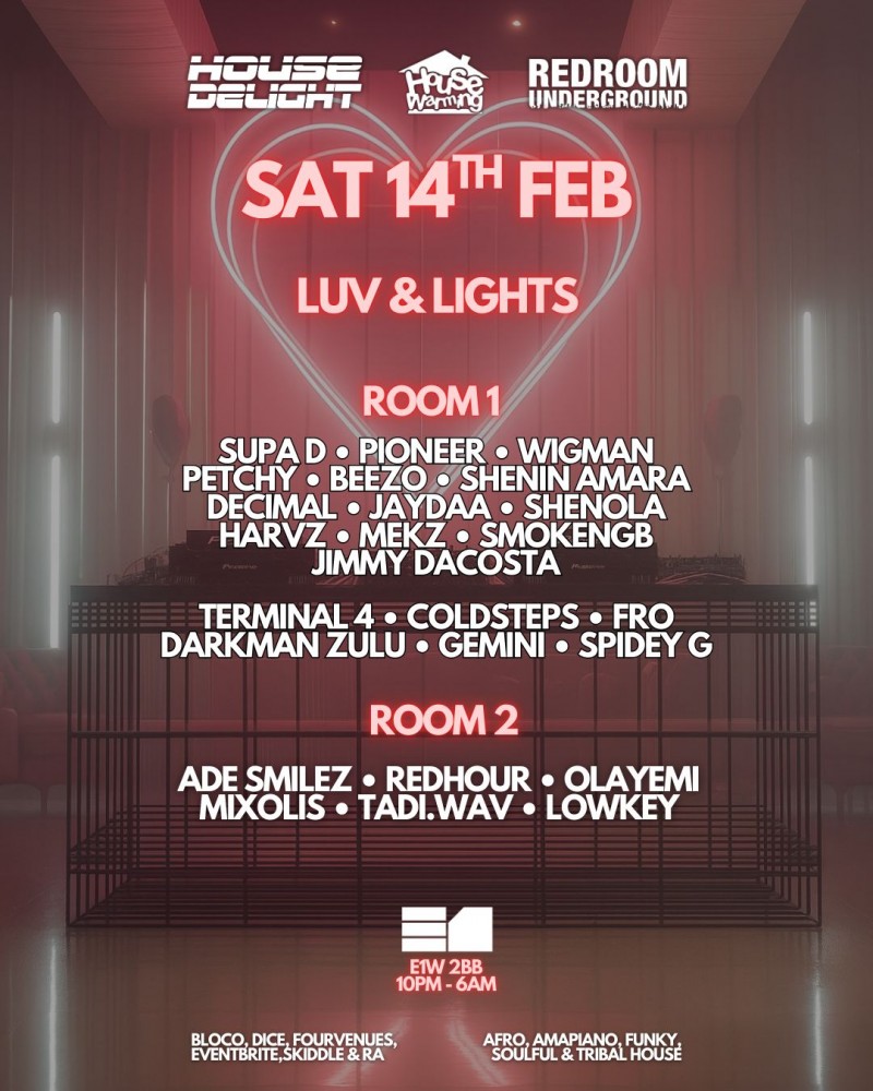 House Warming 🏠 x House Delight x Red Rooms