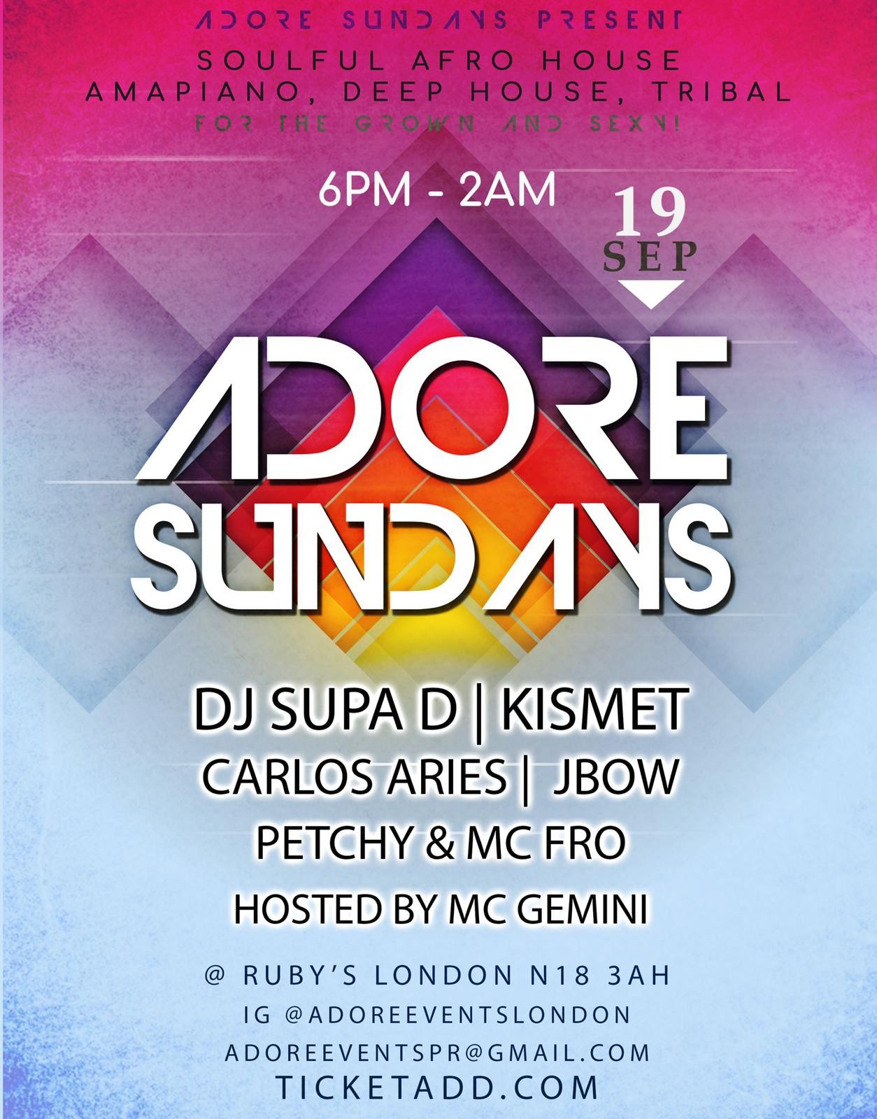 Adore Sundays