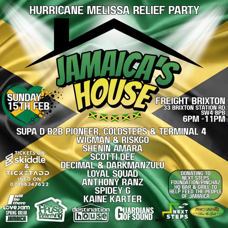 Jamaica's House - Hurricane Melissa Relief