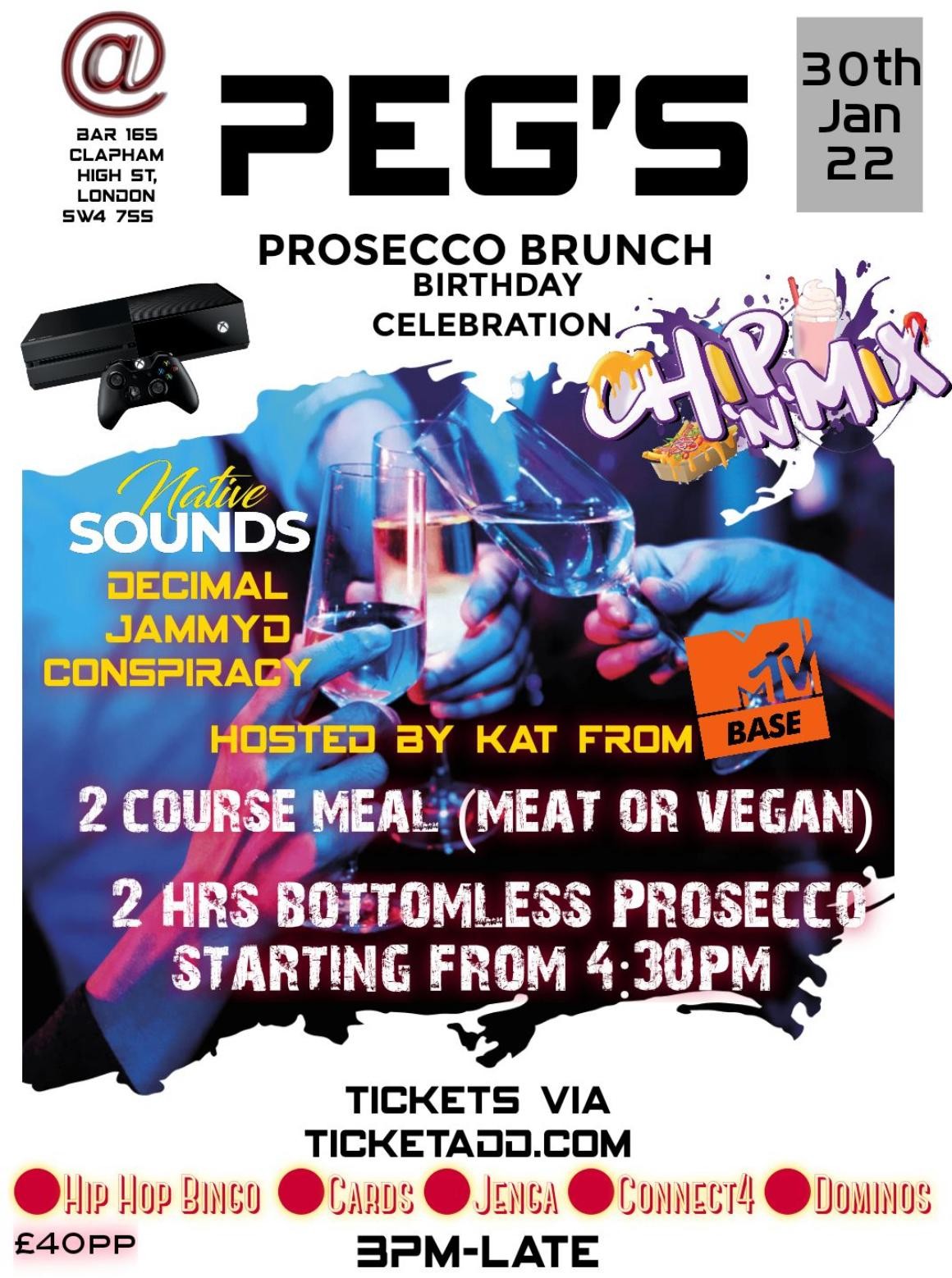 Peg's Prosecco Brunch