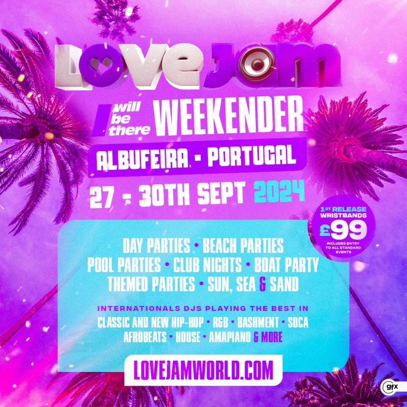 LOVEJAM - I Will Be There Weekender - Portugal 2024