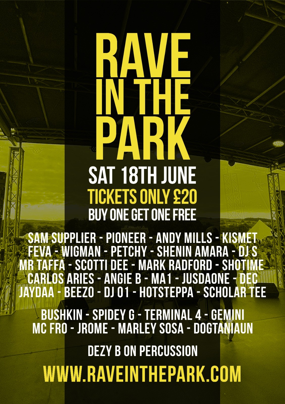 ANDY MILLS & FRIENDS STAGE @ RAVE IN THE PARK