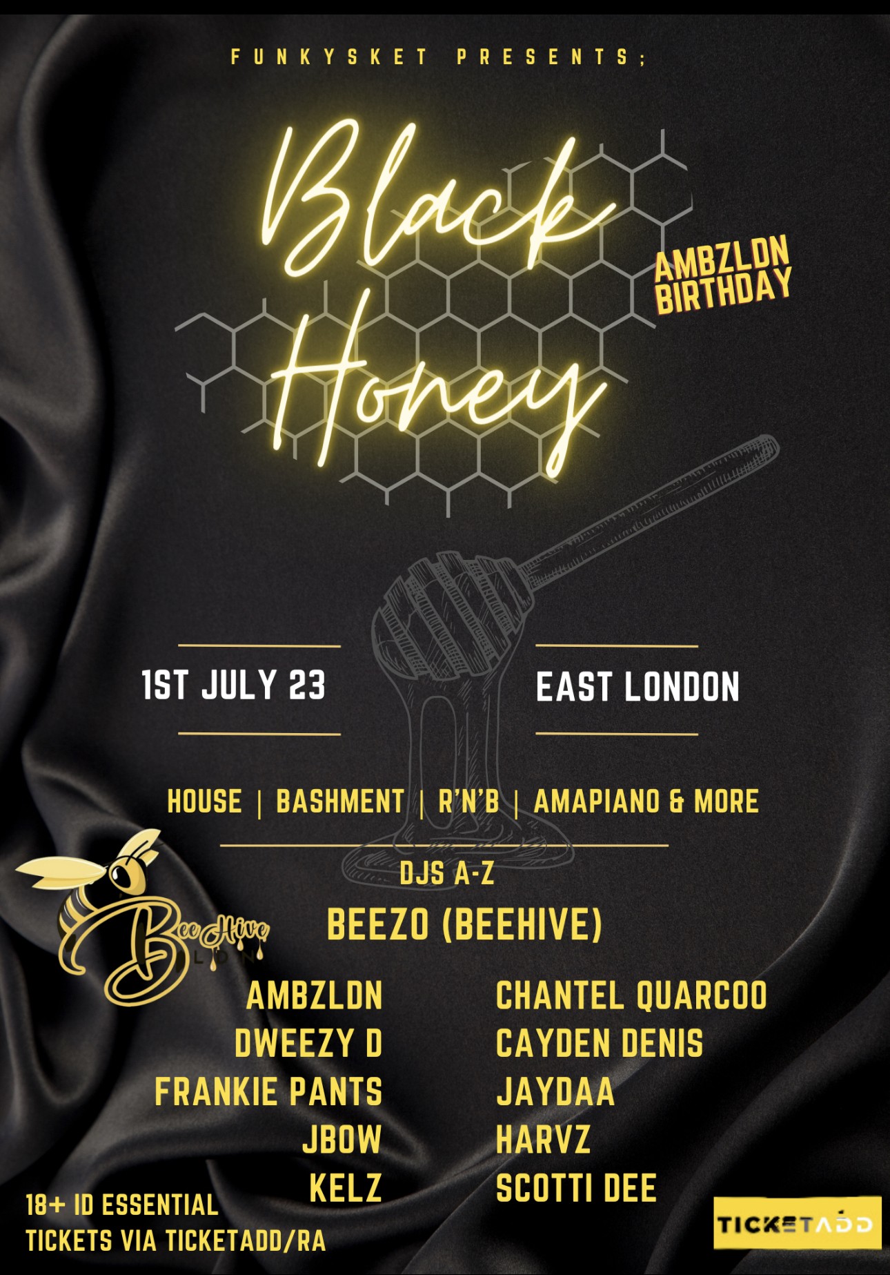 Black Honey - AmbzLdn’s Birthday