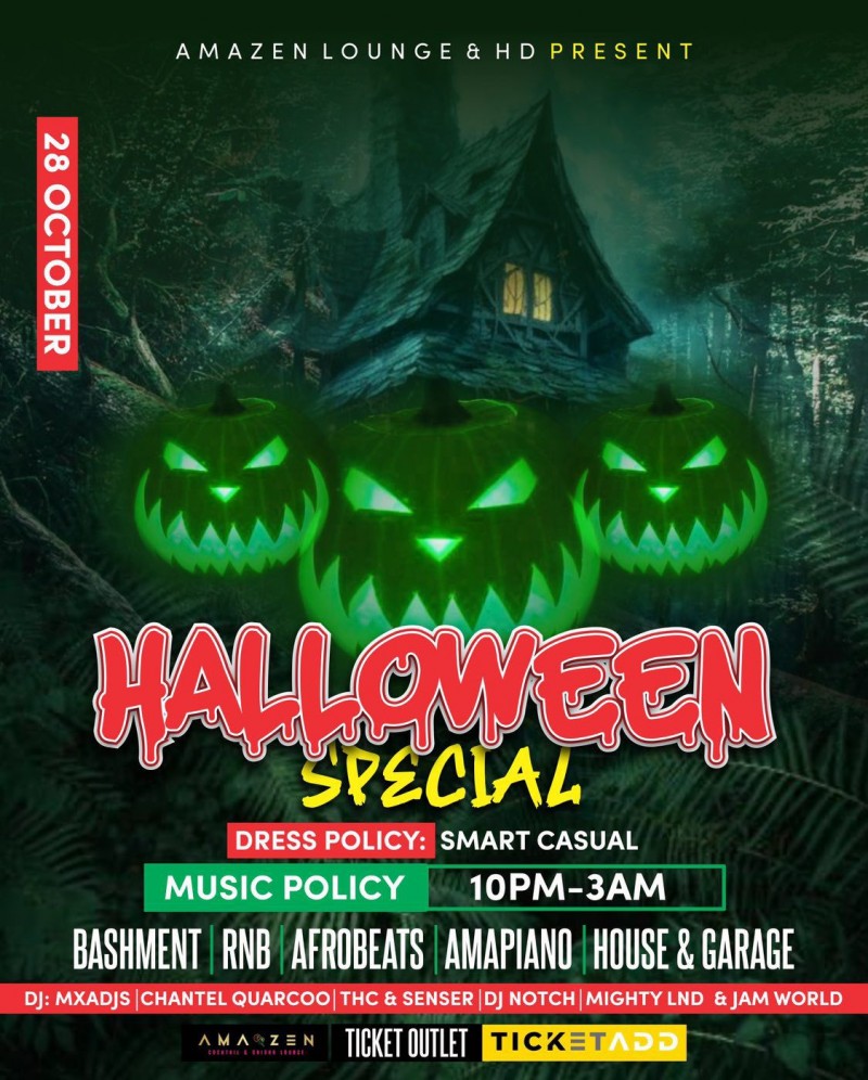 AMAZENLOUNGE & HD PRESENTS THE HALLOWEEN SPECIAL