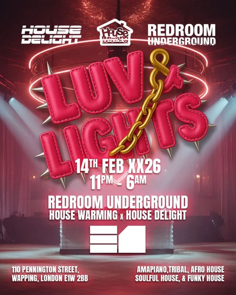 House Warming x House Delight x Red Room Undergrnd