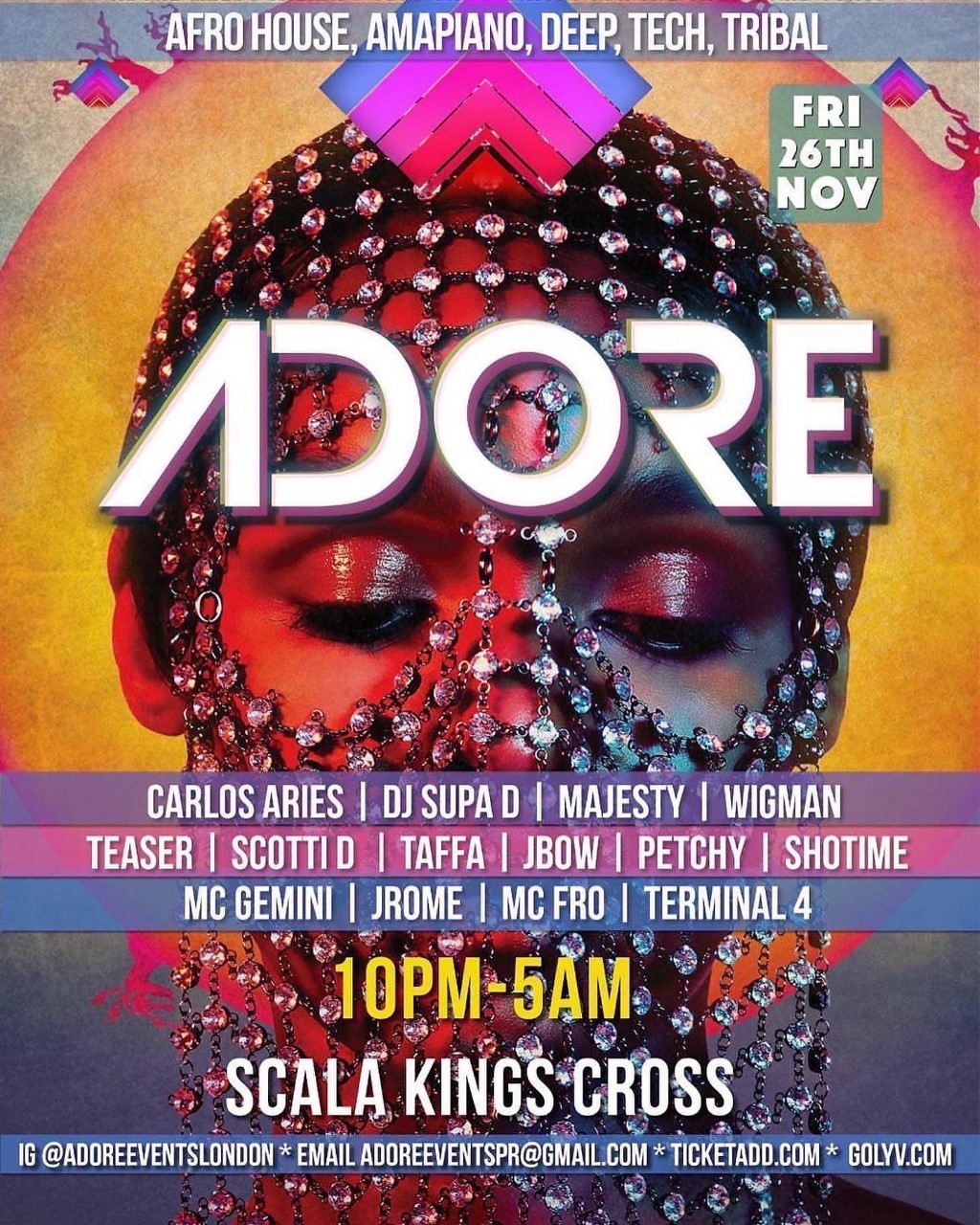 ADORE @ SCALA KINGS CROSS LONDON