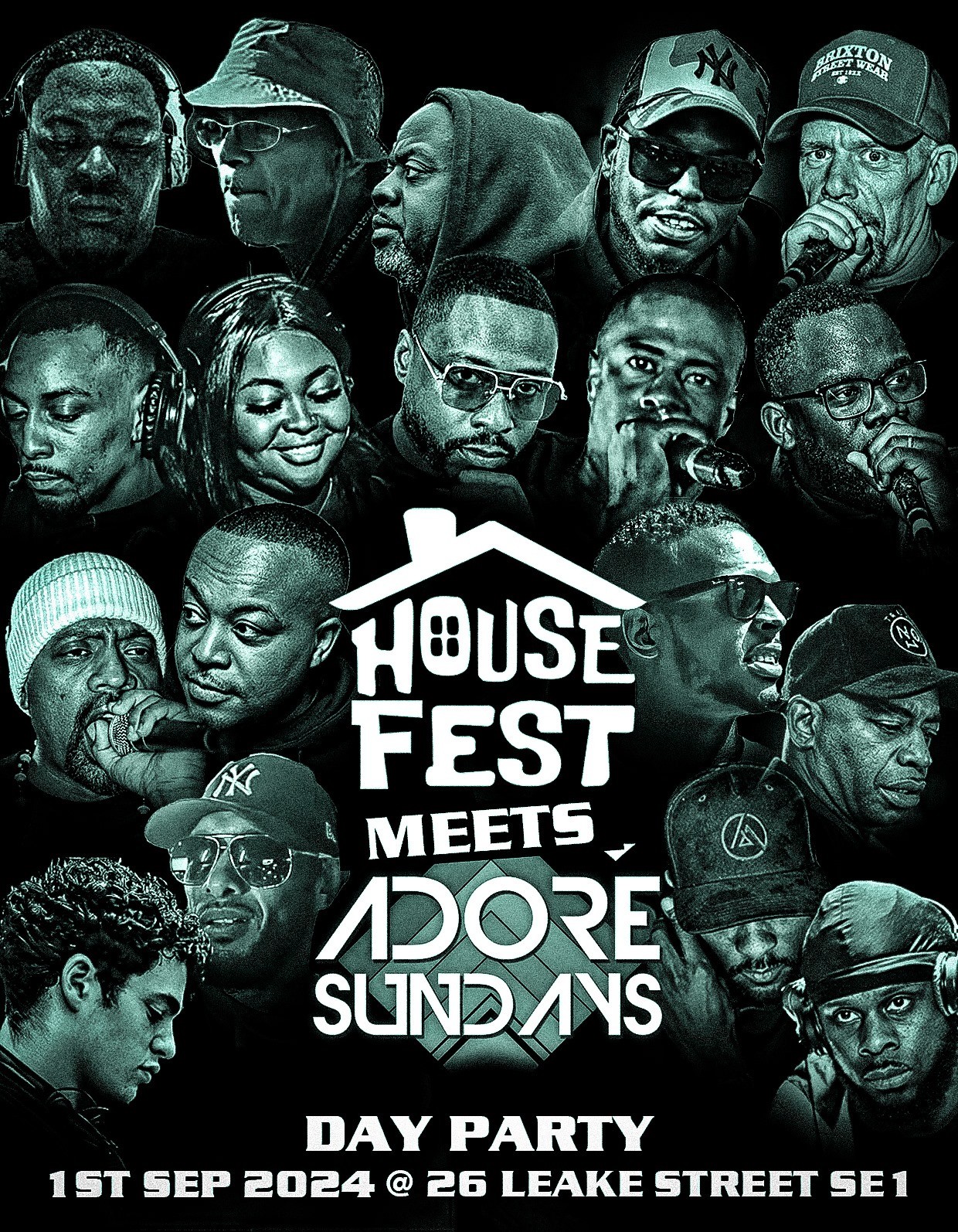 Adore Sundays x House Fest Day Party @ 26 Leake Street Se1